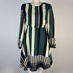 Anthropologie Sunday in Brooklyn Leger Striped Dress XS